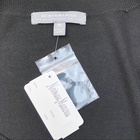 ⭐️🆕[Neiman Marcus]💯%Cashmere Tunic Top Chiffon - Picture 3 of 4